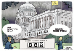 click or tap to zoom US Credit Rating Downgrade