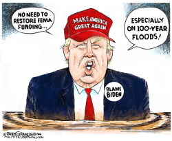 click or tap to zoom Trump FEMA cuts and floods