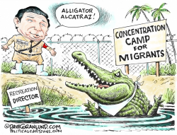 click or tap to zoom Florida Alligator Alcatraz
