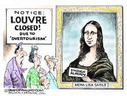 click or tap to zoom Louvre shuts down