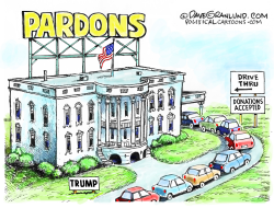 Trump pardons and donations