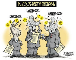 click or tap to zoom NC The 3-Party System
