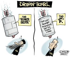 click or tap to zoom Bunker Busting bombs and 'F' bombs