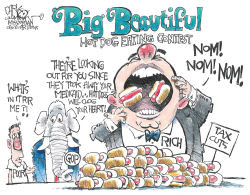 click or tap to zoom Tax cut eat contest