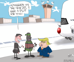 click or tap to zoom Comey's Gift to Trump