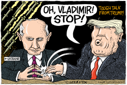 click or tap to zoom Trump Tells Putin to Stop