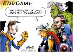 click or tap to zoom Trump Musk Endgame