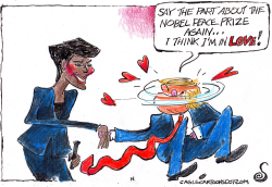 click or tap to zoom TRUMP FALLS IN LOVE