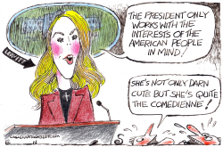 KAROLINE LEAVITT PRESS BRIEFING