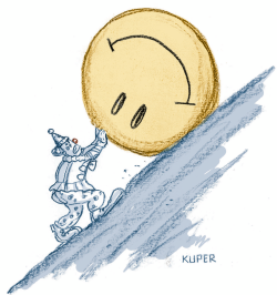 click or tap to zoom Sisyphian Task Of Finding Joy In Dark Times