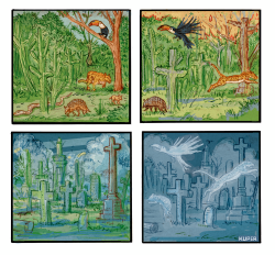 click or tap to zoom Rainforest Destruction, Wildlife Extinction