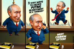 click or tap to zoom Putin suicide examples