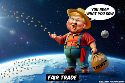 click or tap to zoom Trump is sowing seeds across the world