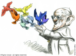 click or tap to zoom Pope Francis and gay rights Repost