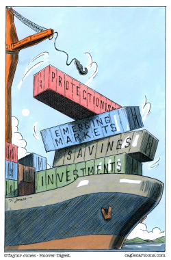 click or tap to zoom Tariffs equal protectionism