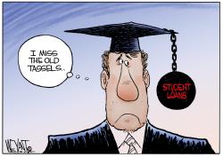 click or tap to zoom Graduation Debt Tassel