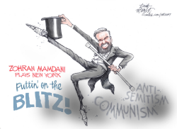 click or tap to zoom Communist, Antisemite NYC Mayoral Candidate