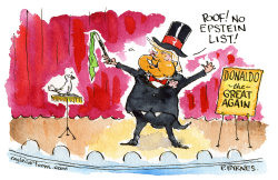 click or tap to zoom Trump Makes Epstein List Disappear