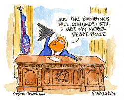 click or tap to zoom Trump's Nobel Pursuit