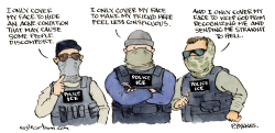 ICE Only Covers Its Faces Because...