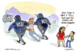 Deportation Danger of Drawing on Your Hands