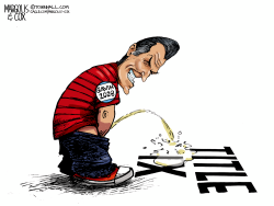 click or tap to zoom Gavin Newsom’s Title IX Violations