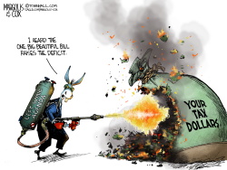 click or tap to zoom Democrat Hypocrisy on Spending