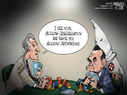 click or tap to zoom Democrat Governors' Poker