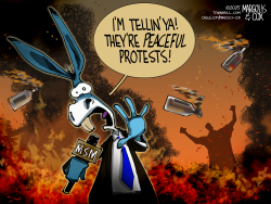 MSM Gaslighting on Anti-ICE Riots