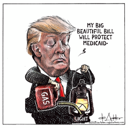 Trump gaslights America over Medicaid