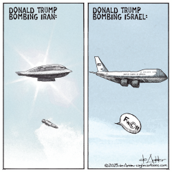 Trump bombs Iran and Israel