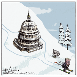 Trump bypasses Congress to to to war