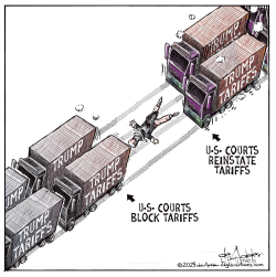 click or tap to zoom Pause in Trump tariffs