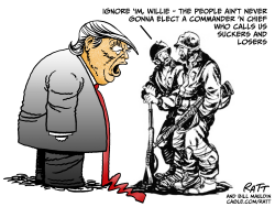 Memorial Day with Willie and Joe and Donald
