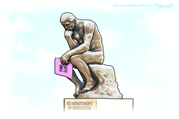 click or tap to zoom Clay Bennett for 7/16/2025
