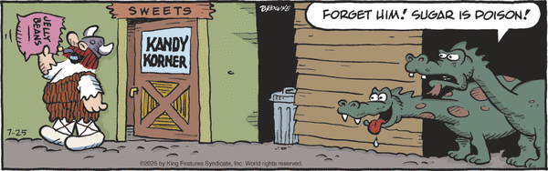 click or tap to zoom Hagar the Horrible for 7/25/2025