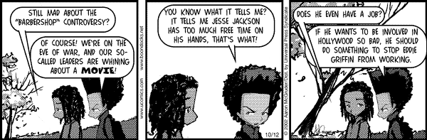 Boondocks for 7/26/2025