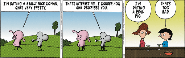 click or tap to zoom Pearls Before Swine for 7/26/2025