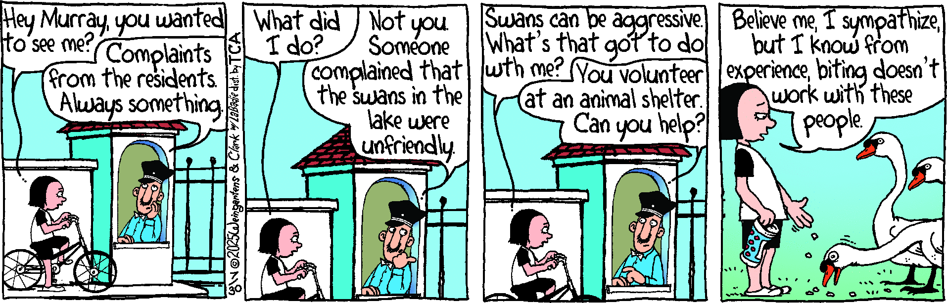 Barney & Clyde for 7/30/2025 | Barney & Clyde | Comics | ArcaMax Publishing
