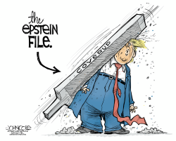 Epstein File grinding down Trump