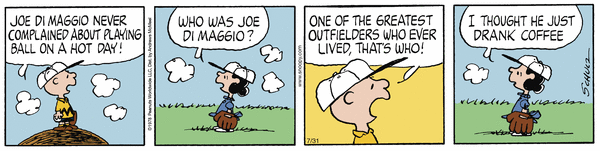 click or tap to zoom Peanuts for 7/31/2025