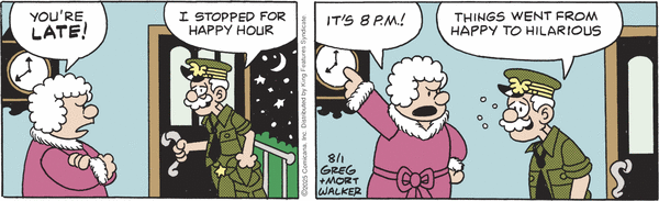 click or tap to zoom Beetle Bailey for 8/1/2025