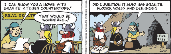 click or tap to zoom Hagar the Horrible for 8/1/2025