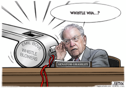 click or tap to zoom Senator Grassley Cannot Hear Whistleblowers