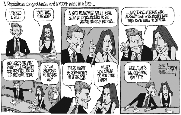 click or tap to zoom David Horsey for 7/31/2025