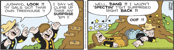 Barney Google And Snuffy Smith for 8/9/2025