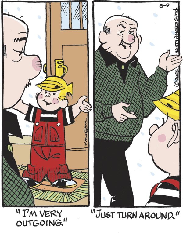 Dennis the Menace for 8/9/2025