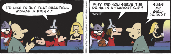 Hagar the Horrible for 8/9/2025