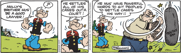 Popeye for 8/9/2025