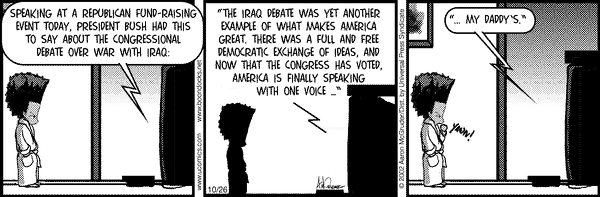 Boondocks for 8/9/2025